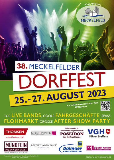 Dorffest Plakat 2023