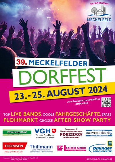 Dorffest Plakat 2024